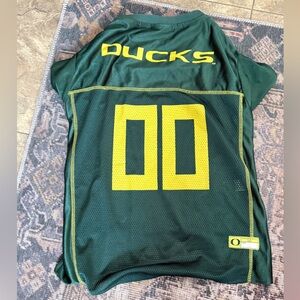 Green and Yellow Dog Ducks Jersey